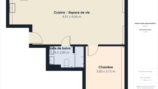 Fond Sainte-Anne - 2 - AppartE611 - 6940