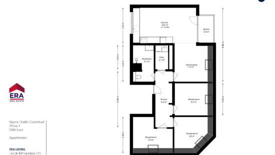 Majoor Charles Claserstraat - 19 - 3 - 9300