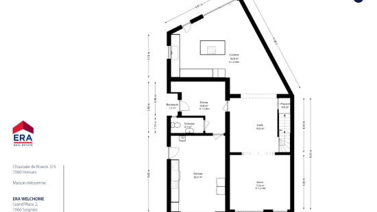Chaussée de Roeulx - 379 - - 7060