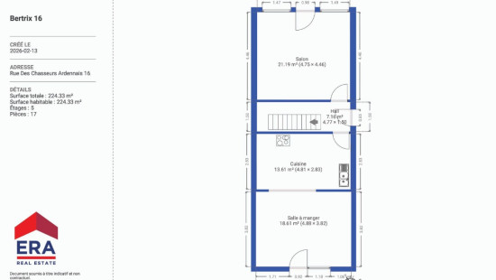 Rue des Chasseurs Ardennais - 16 - - 6880