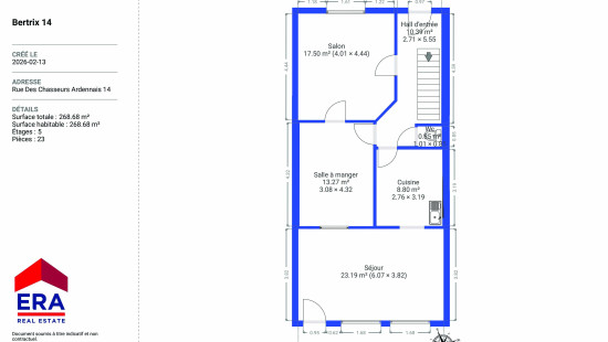Rue des Chasseurs Ardennais - 14 - - 6880