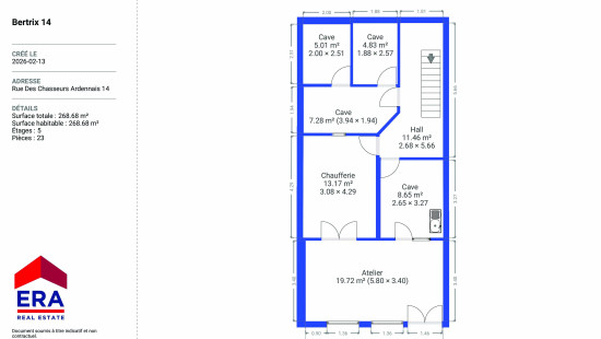 Rue des Chasseurs Ardennais - 14 - - 6880
