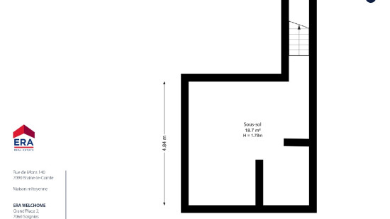 Rue de Mons - 140 - - 7090