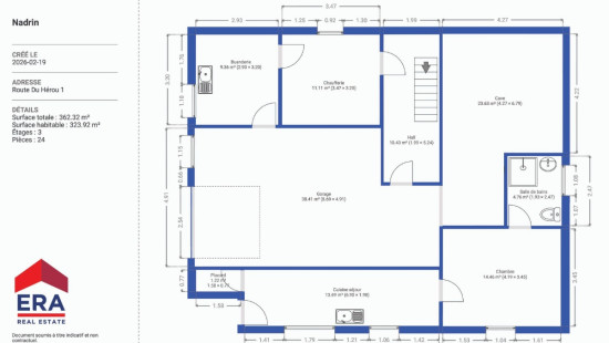 Rue du Hérou - Nadrin - 1 - - 6660