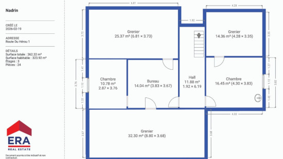 Rue du Hérou - Nadrin - 1 - - 6660