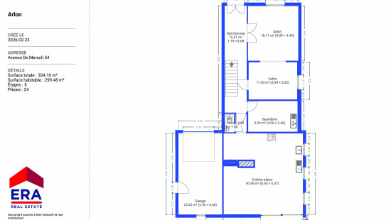 Avenue de Mersch - 54 - - 6700