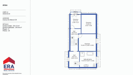 Avenue de Mersch - 54 - - 6700
