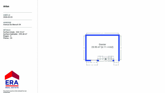 Avenue de Mersch - 54 - - 6700
