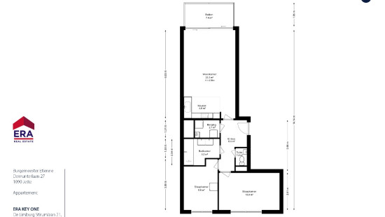 Avenue du Bourgmestre Etienne Demunter - 27 - 2/1 - 1090