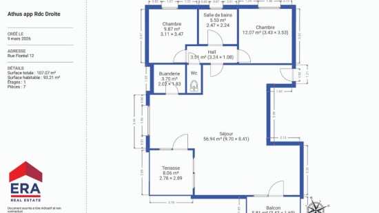 Rue Floréal - 12 - 0 - 2 - 6791