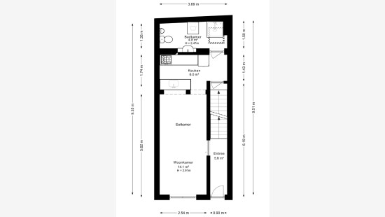 Spuymolenstraat - 56 - - 1800