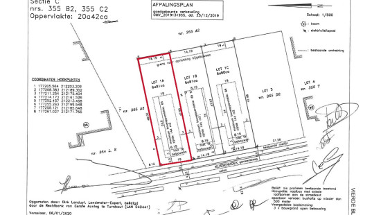 Klissenhoek - 96 - lot 1A - 2290