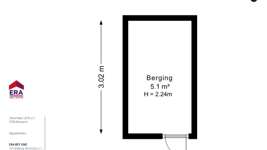 Diepestraat - 20 - 2B (Bus 3) - 1780