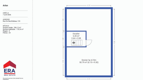 Rue de Neufchâteau - 124 - - 6700
