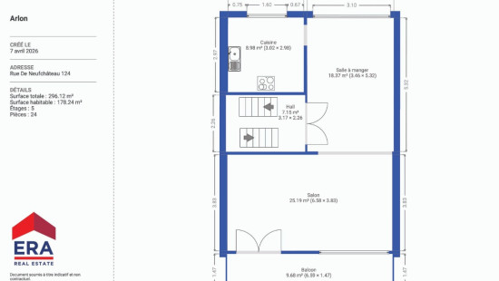 Rue de Neufchâteau - 124 - - 6700