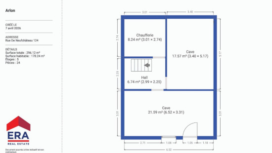 Rue de Neufchâteau - 124 - - 6700