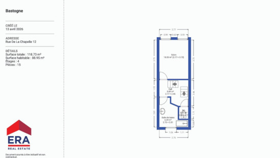 rue de la Chapelle - 12 - - 6600
