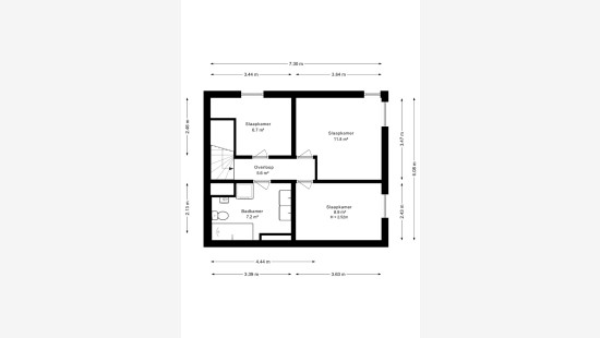 Indringingsweg - 3 - - 1800