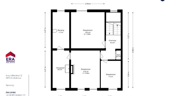 Burg. Rollierstraat - 32 - - 9470