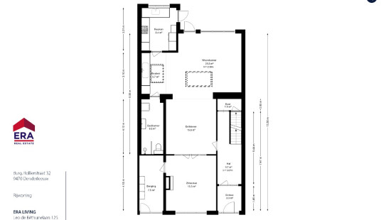 Burg. Rollierstraat - 32 - - 9470