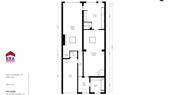 Sinte Gudulastraat - 51 - - 9300