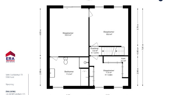 Sinte Gudulastraat - 51 - - 9300