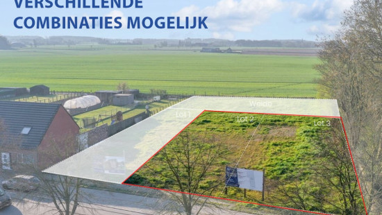 Zonnebeekseweg - 292 BG - lot 2 +3 - 8980