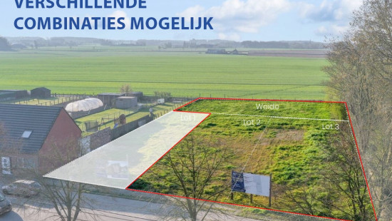 Zonnebeekseweg - 292 BG - lot 2 +3 - 8980