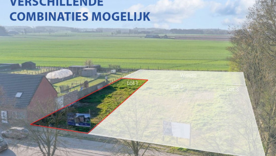Zonnebeekseweg - 292 BG - lot 2 +3 - 8980