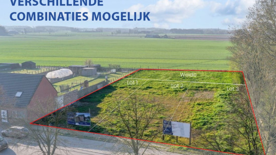 Zonnebeekseweg - 292 BG - lot 2 +3 - 8980