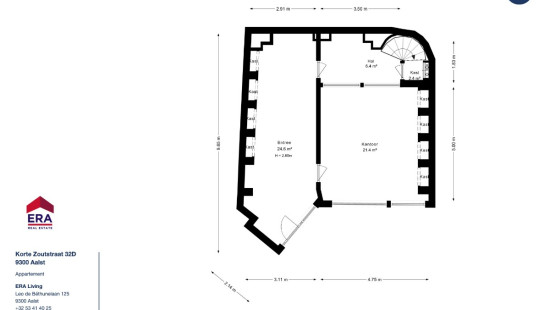 Korte Zoutstraat - 32D - - 9300