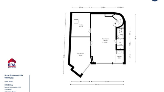 Korte Zoutstraat - 32D - - 9300