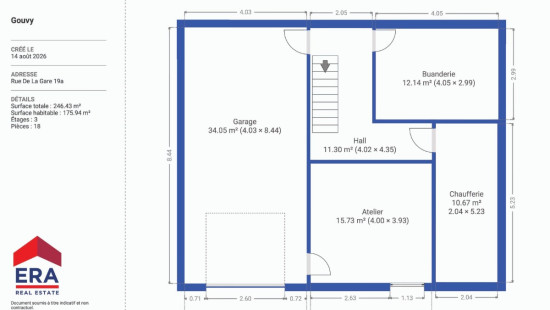 rue de la gare - 19A - - 6670