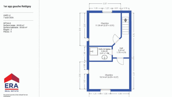 Rettigny - 4 - Apt 1er G - 6670