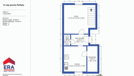 Rettigny - 4 - Apt 1er G - 6670