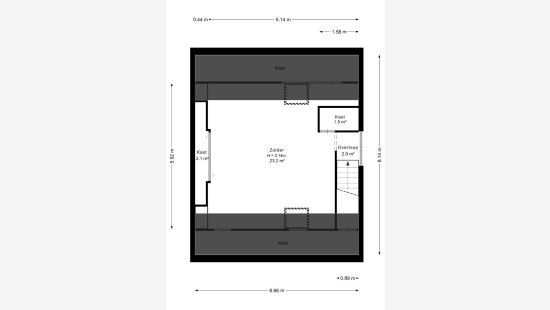 Driesstraat - 106 - - 1861