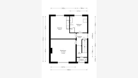 Driesstraat - 106 - - 1861