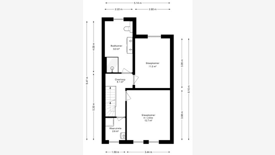 Petrus Schroonsstraat - 96 - - 1830