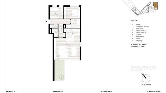Kruisstraat - 4B - 0204 - Type C-2K - 8420