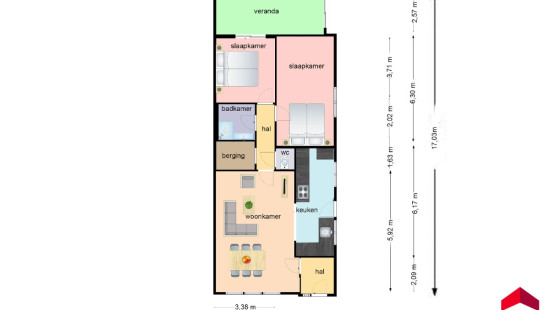 Zonnebloemstraat - 19 - - 9920