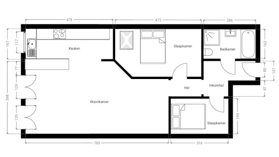 Bredestraat - 44 - - 2930