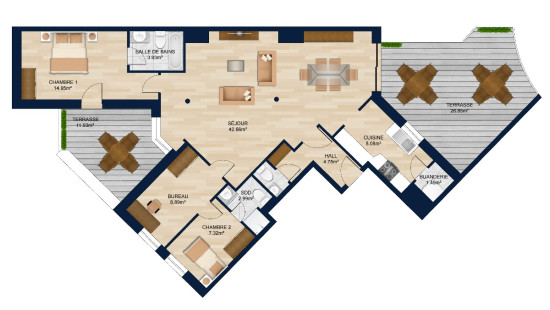 Clos Chanmurly - 1B - - 4000