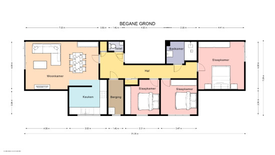 Leegstraat - 55/0201 - - 9060