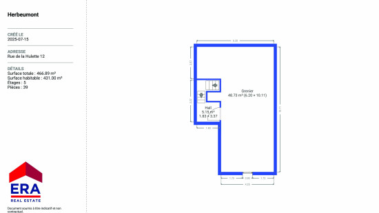 Rue de la Hulette - 12 - - 6887