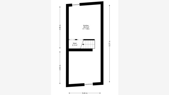 Steenweg - 113 - - 23049/A610/00X2/P0000 - 1745