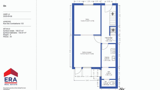 Rue des Combattants - 122 - - 6900