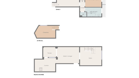 Rue de la Source - 25 - 0 & 1 - 1060