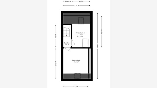 Spiegelstraat - 60 - - 1800
