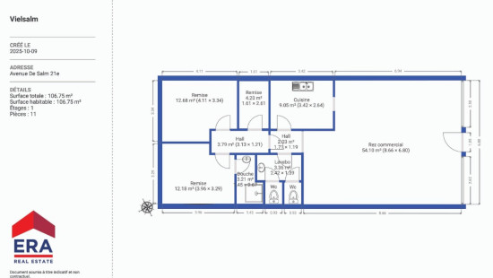 Avenue de la Salm - 21 - E - 6690