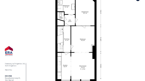 Steenweg op Drogenbos - 263 - - 1620